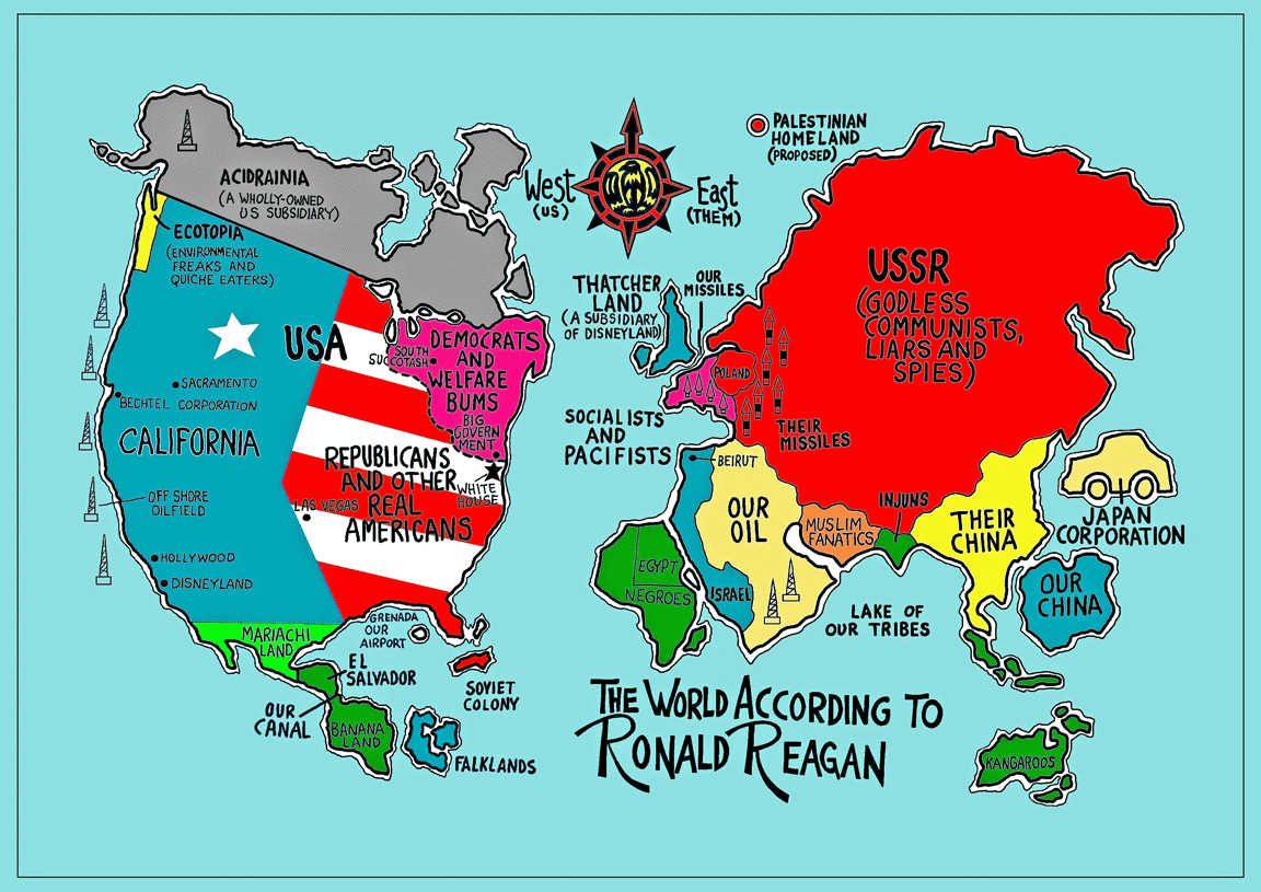 The World According to Ronald Reagan.  Mercia Rising
